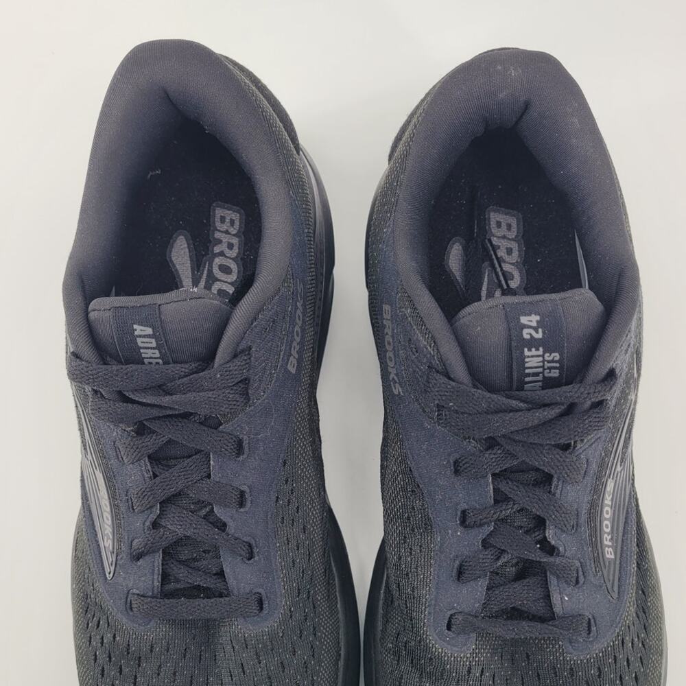 Brooks Adrenaline GTS 24 Running Shoes Black 1204261D020 Women’s Size 10D Used - Picture 6 of 12